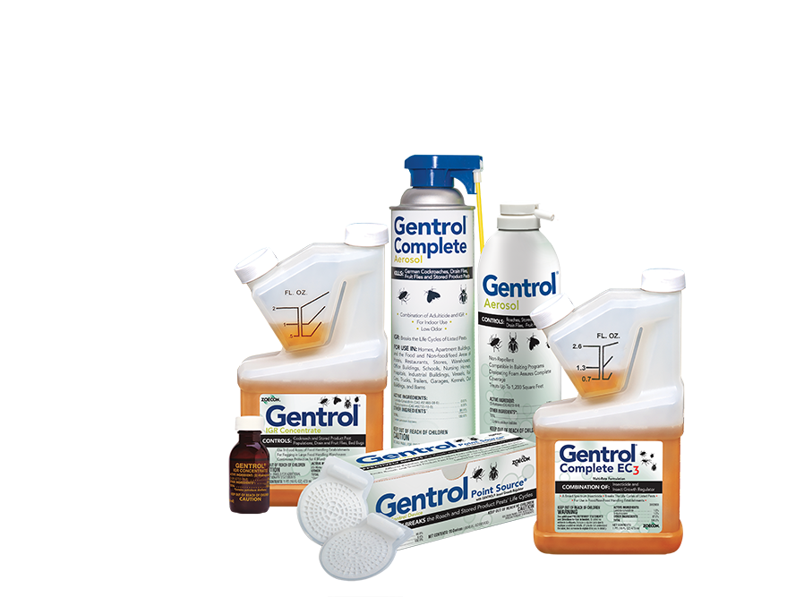 The Gentrol formulations side by side